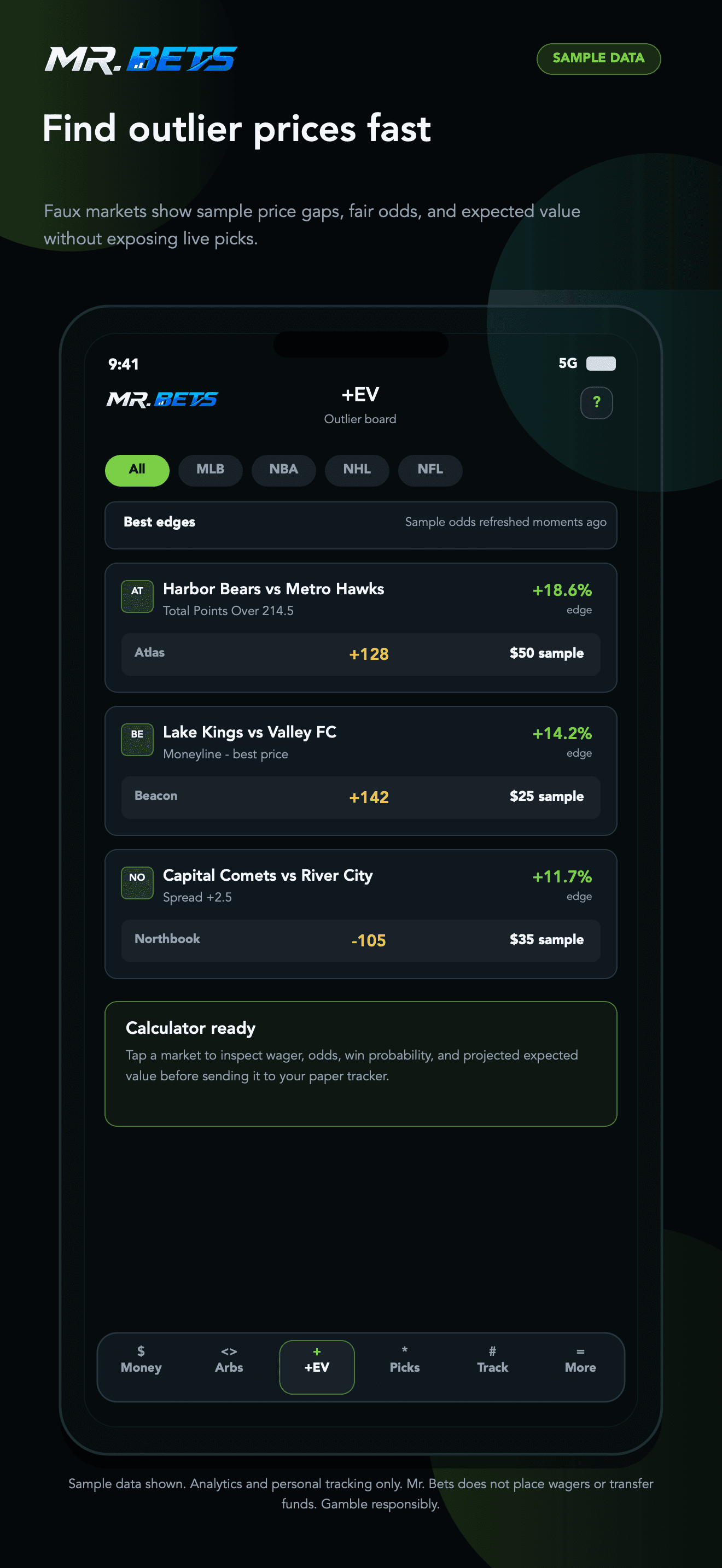 +EV board screenshot